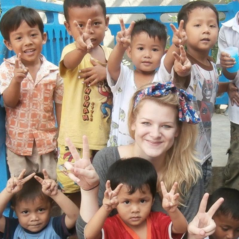 Lucy M in Cambodia Lucy M in Cambodia